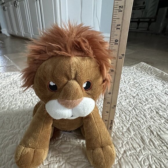 Disney Parks Baby Lion Plush Lion King Stuffed Animal Brown Size 10" Sitting EUC - Picture 9 of 9